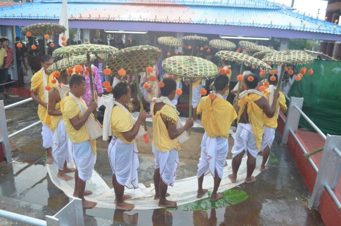 People Celebrating Kharchi Puja in tripura
