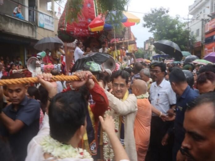 Manik Saha Inaugurated Rath Yatra