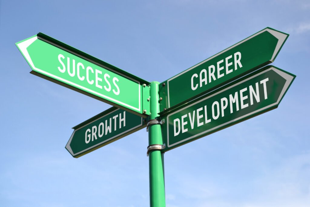 Career Option Written on Arrow