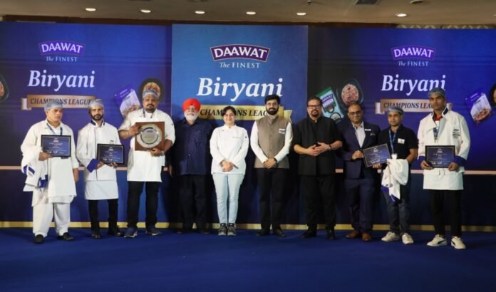 Chef Lakhan Singh Receiving Prize