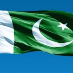 waving Flag of Pakistan
