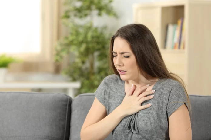 Girl with Chest pain