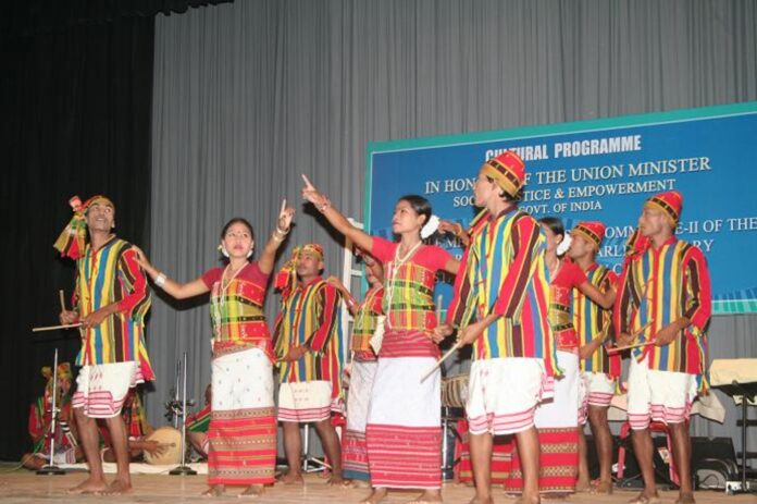 Tripuri Dancing on Lebani Bumani