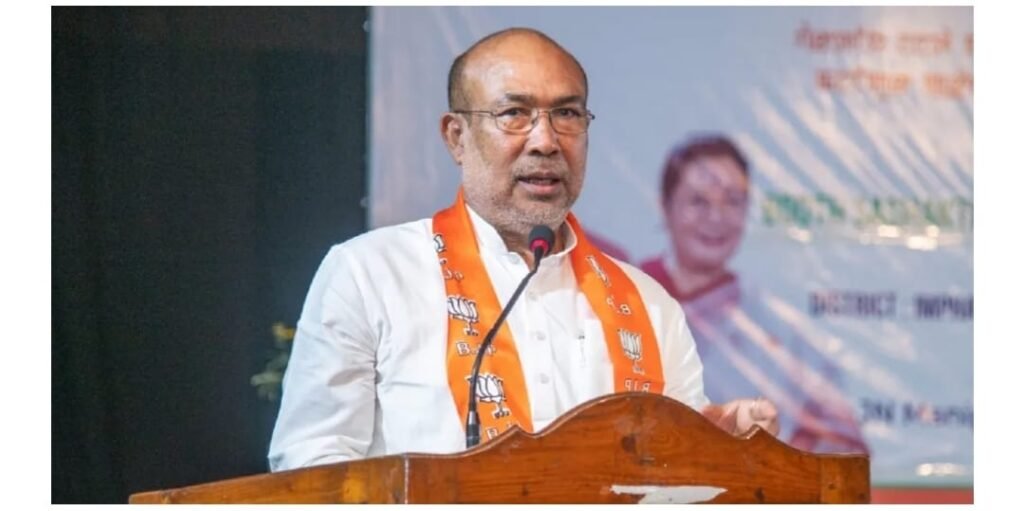 Manipur CM Twitter comments on Kuki community
