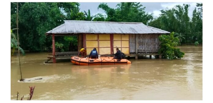Flood situation in Dhemaji