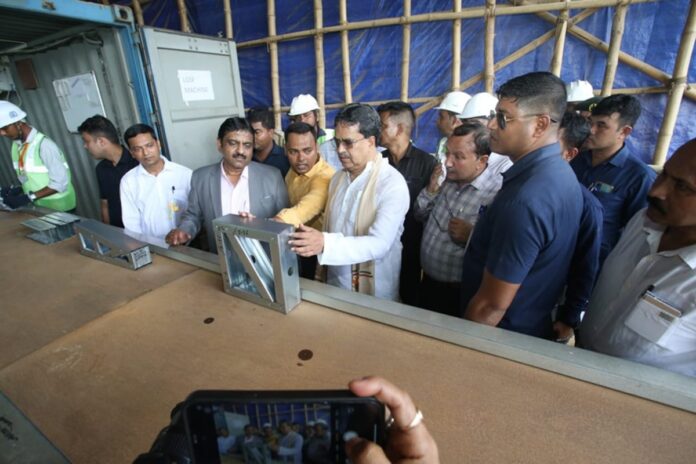 CM Manik Saha Inspecting Projects