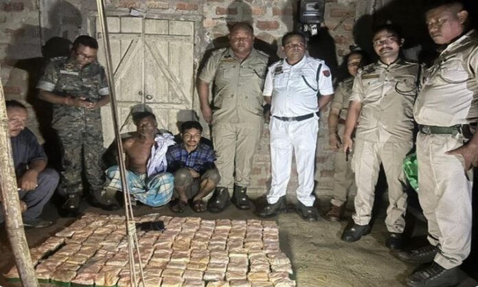 prev photo of drug peddlers arrested in cachar district
