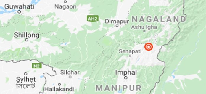 mild earthquake in manipur and nagaland