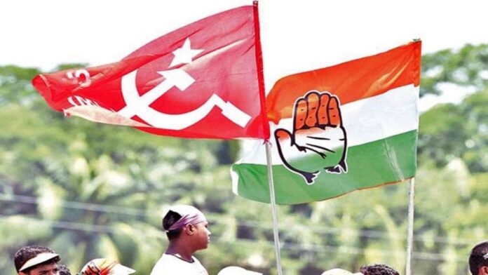 left and cong flags