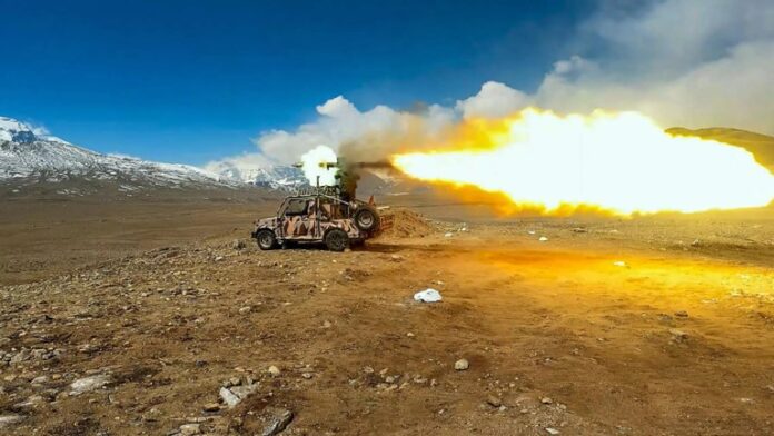 missile firing in sikkim