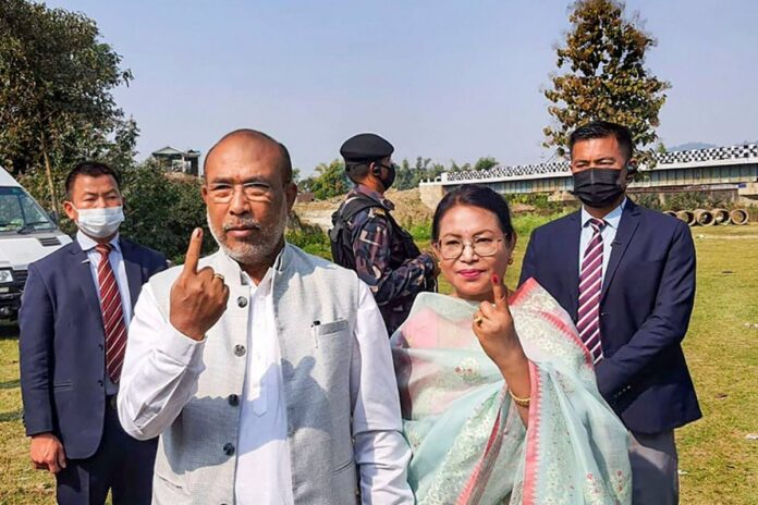 CM Biren, wife cast votes