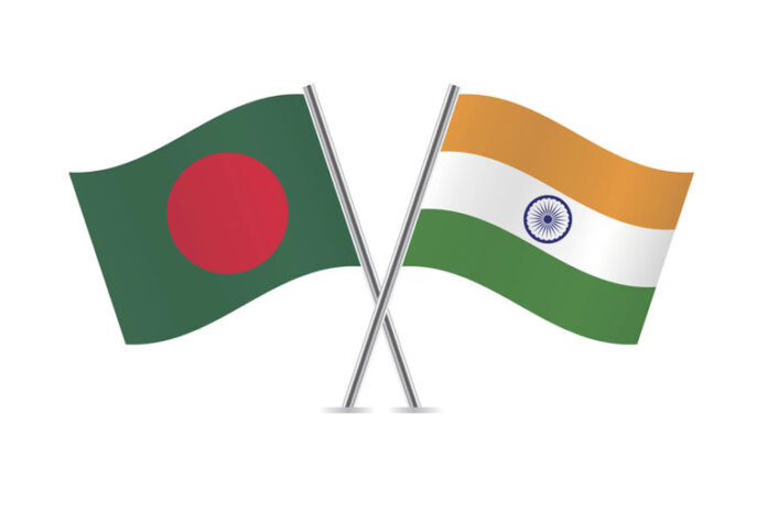 india bangladesh flags