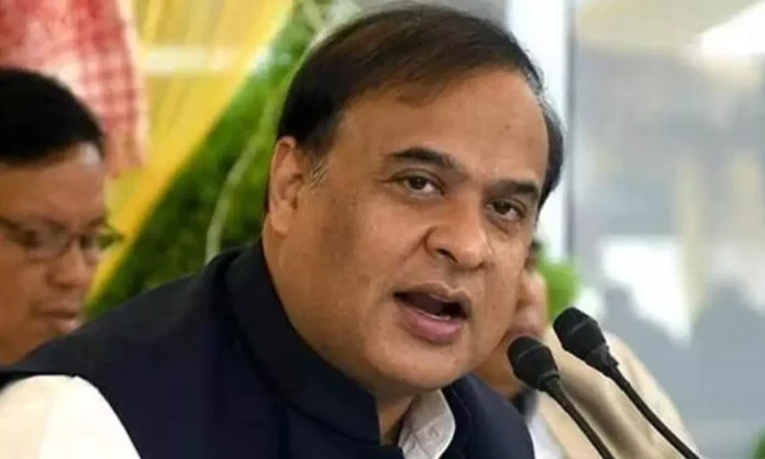 Assam Chief Minister Himanta Biswa Sarma