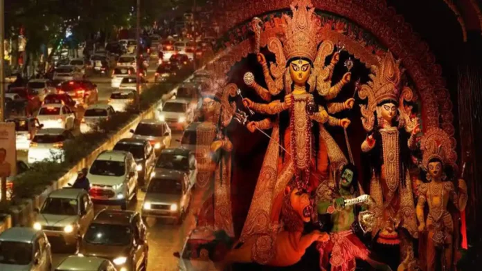 Assam: Traffic RestricTions Imposed In Guwahati For Durga Puja Celebrations