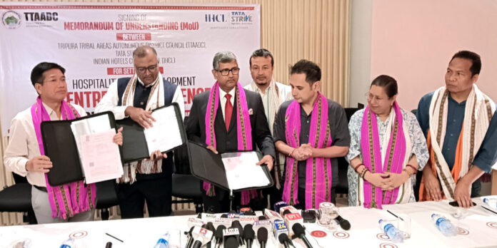 Tripura’s Tribal Council Partners with Taj Hotels to Launch Hospitality Skill Centre