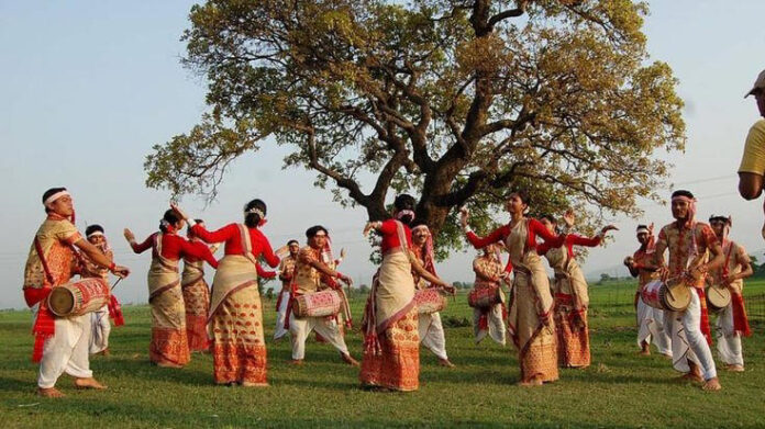 Bihu dancers; representative image