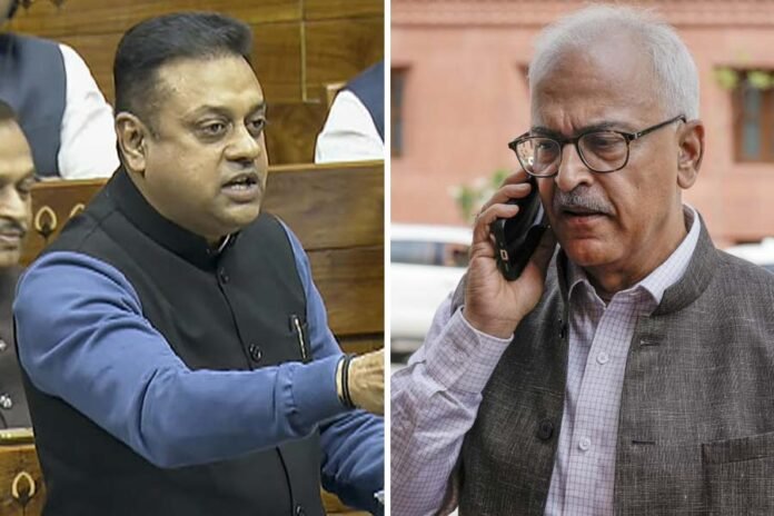 BJP leader Sambit Patra meets Manipur Governor amid ongoing political crisis