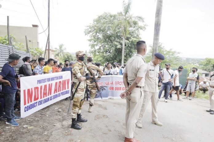 nagaland army recruitment drive