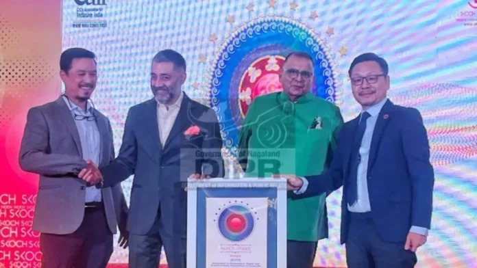 Nagaland Forest Management Project wins SKOCH Award.