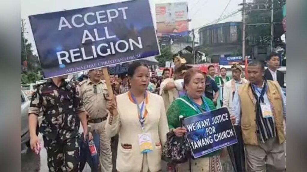 protest for religion; representative image
