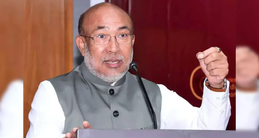 Manipur CM reaffirms commitment to border security, immigration control, and drug eradication.