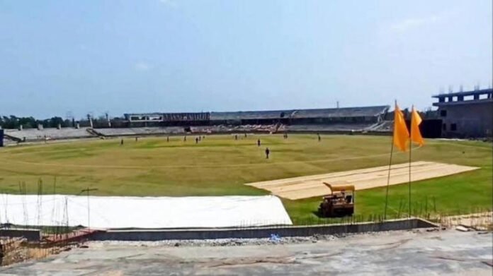 Tripura's first international cricket stadium nears completion