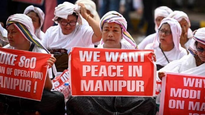 manipur protest
