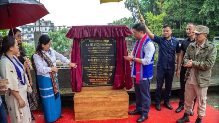 Arunachal CM Inaugurates Vocational Training Center CM Pema Khandu at Oju Welfare Association in Naharlagun during training hub launch