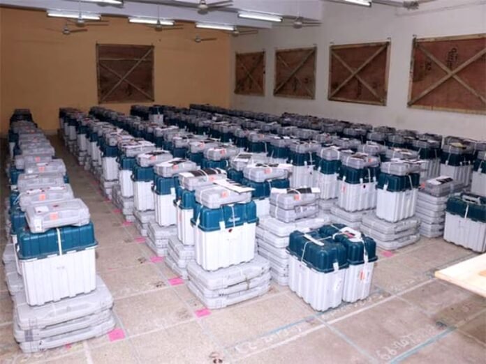 EVMS AND BALLOT BOXES