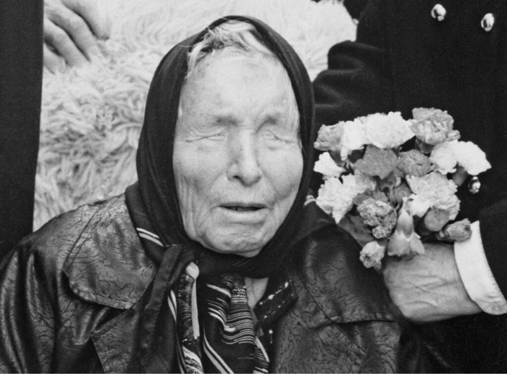 Baba Vanga Black and White