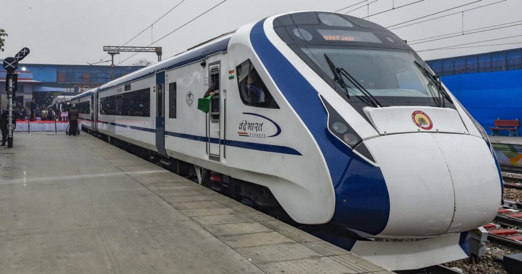 Vande Bharat Train on Station