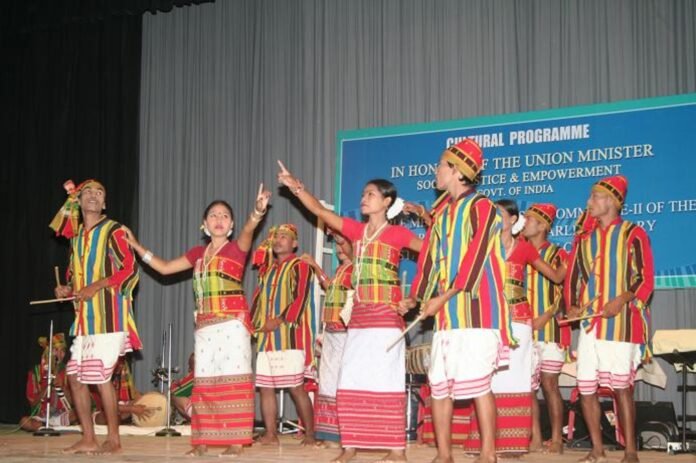Tripuri Dancing on Lebani Bumani