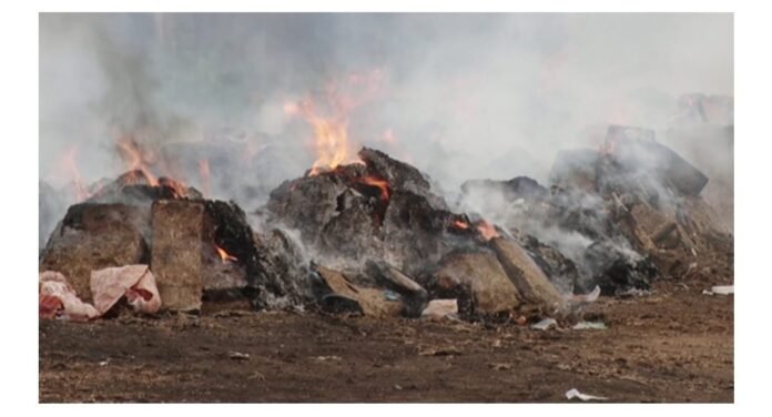 Tripura destroys seized drugs