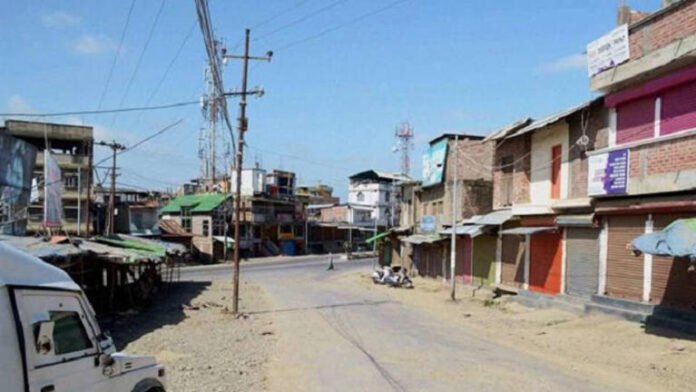 shutdown in eastern nagaland
