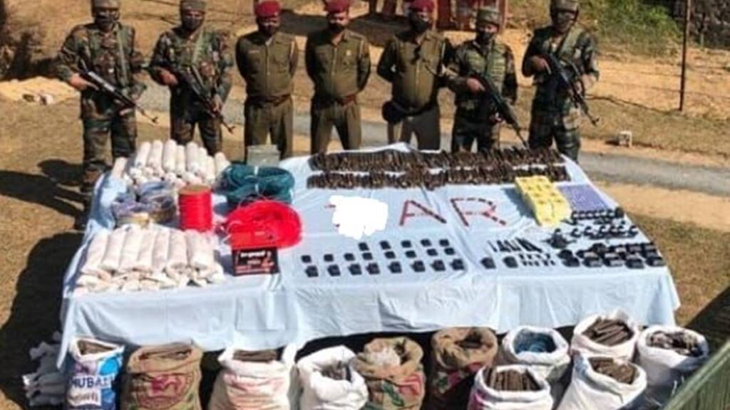 mizoram authority seizes arms ammunition near india-myanmar border