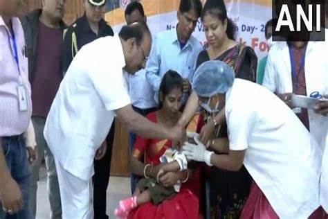 tripura governor participation in national immunization day celebration