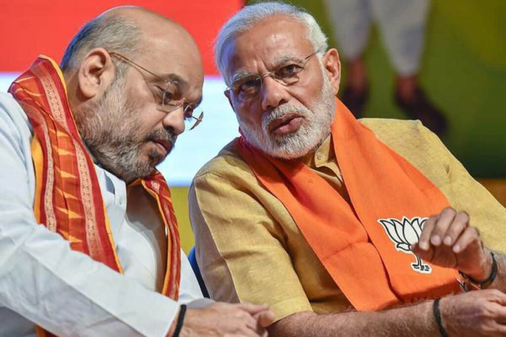 PM Modi, Home Minister Shah