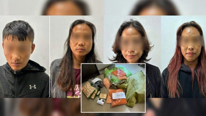 trio arrested for drug trafficking