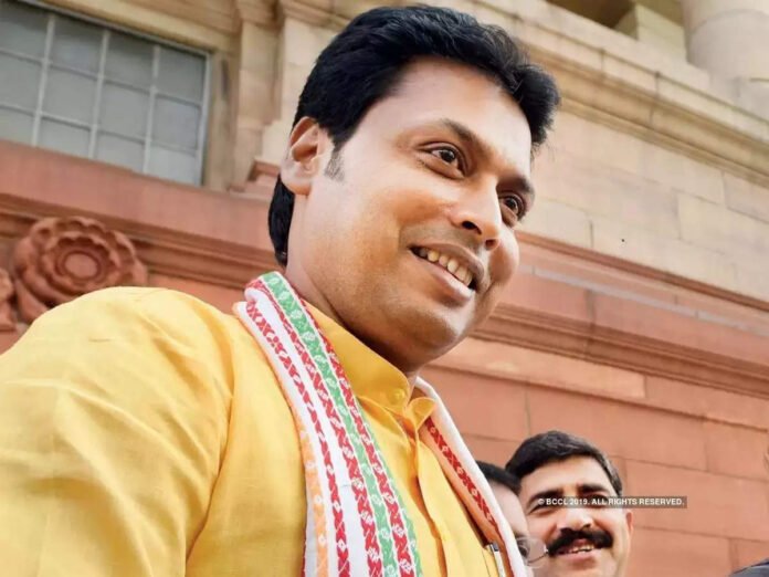 security-of-former-tripura-chief-minister-biplab-kumar-deb-reduced-after-uproar CM Biplab Deb
