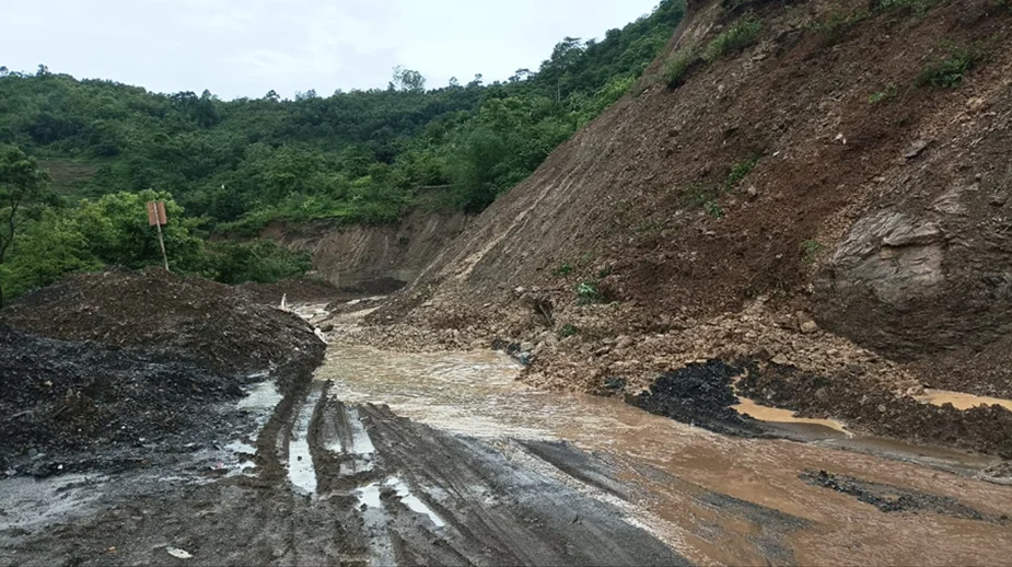 Kohima-Jessami road