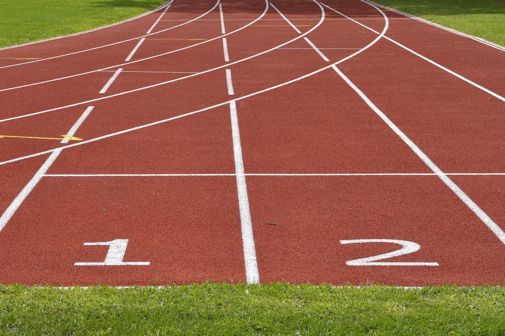 synthetic athletic track