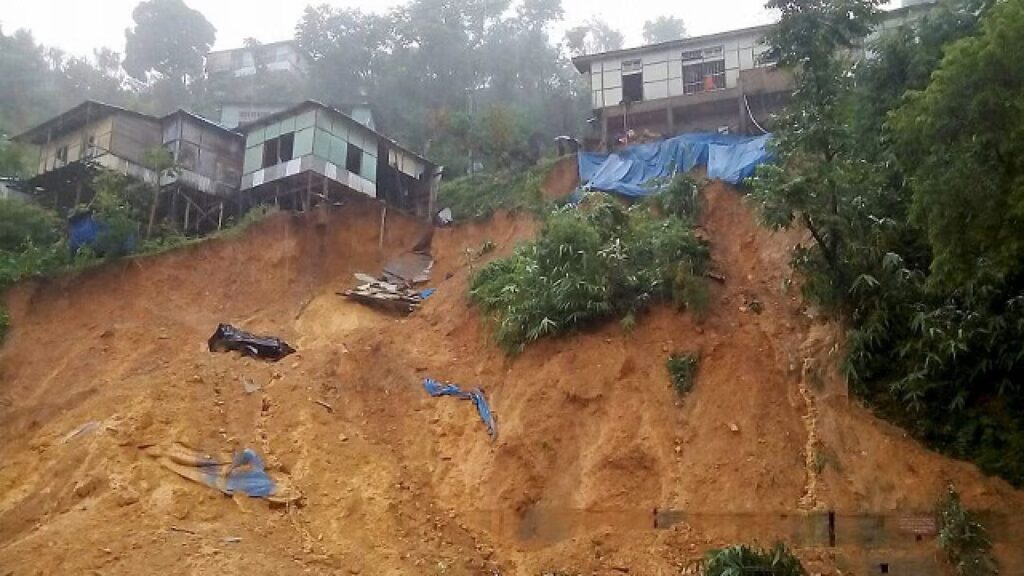 landslides in mizoram