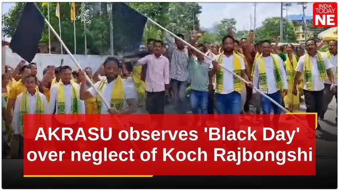 Assam: AKRASU Observes 'Black Day' Over Neglect Of Koch Rajbongshi Community In State