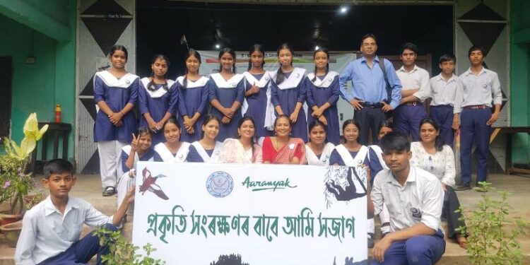 Assam: NGO Aaranyak, Rani High School Stage Street Play For Vulture Conservation