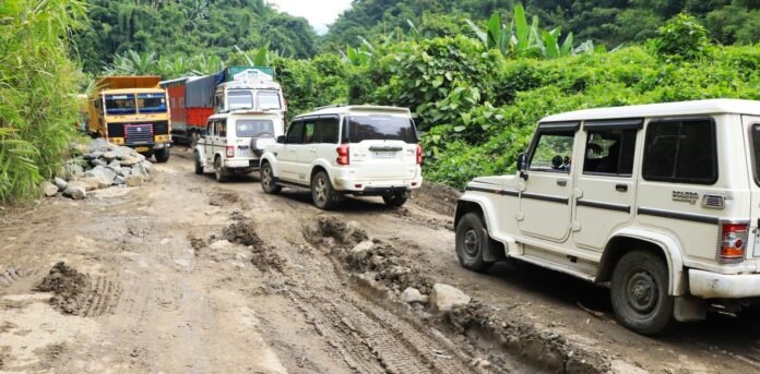 Mizoram-Highway-03 Mizoram's Kolasib District Land Owners To Block NH 306/ From September 25