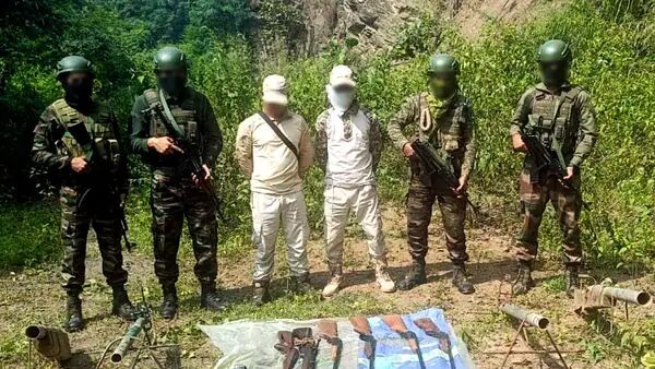 ndian Army, Assam Rifles and Manipur Police recovers 12 weapons, ammunition, and war-like stores during a joint operation in both hill and valley regions, in Manipur