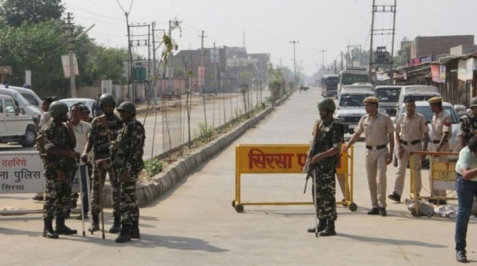 Sirsa: Para-military forces deployed as security agencies and district authorities began a search operation at the Dera Sacha Sauda headquarters near Haryana's Sirsa town amid tight security and curfew in the area on Sept. 8, 2017. (Photo: IANS) ‘DJ Lockup’ returns to Assam in crackdown on drunk driving during festive season.