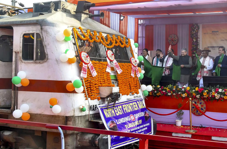 Vaishnaw flags off three new trains in Assam