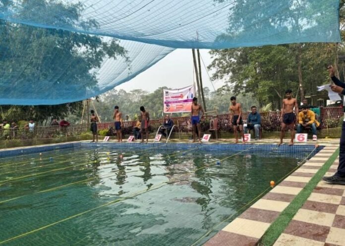 Khel Maharan 2.0: Over 100 take part in district-level swimming trails in Assam’s Barpeta.