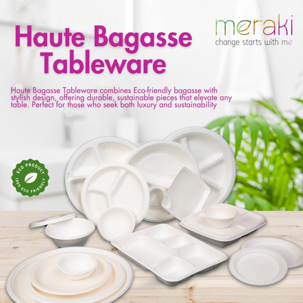 Meraki Haute Bagasse Tableware